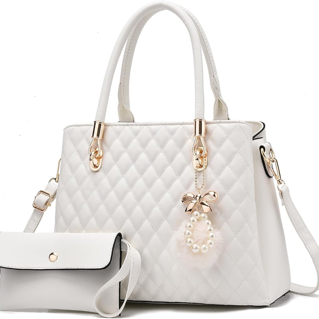 Womens Leather Handbags Purses TopHandle Totes Satchel Shoulder Bag For Ladies